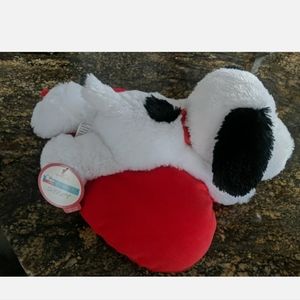 Snoopy Plush Valentine's Day. Condition is "New".